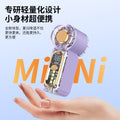 X699 mini handheld fan - usb rechargeable, powerful airflow, portable pocket fan, high-speed mini air cannon