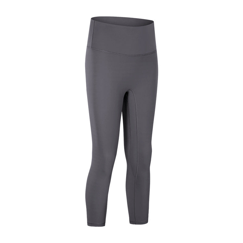 Spring/summer new arrivals: seamless, barely-there yoga capris - high-waisted, butt-lifting, slimming workout leggings for women (dl065)