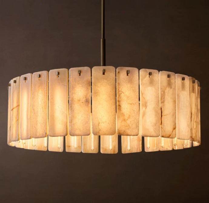 American-style marble chandelier, a touch of luxury for your dining room. simple yet grand, perfect for bedrooms, living rooms, and marble dining tables