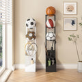 Basketball hoop rack - home sports equipment organizer - racket & soccer ball storage - multi-functional umbrella stand