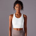 Customizable sports bra - figure-flattering, slimming, and back-supporting workout top for yoga and fitness - women's bra