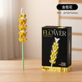 M5022-golden苞flower 81pcs