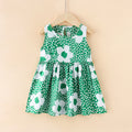 Girls' summer dresses: cotton silk skirts, baby dresses, princess dresses, wholesale sundresses, baby clothes - 24 styles