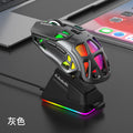 Viper x9pro wireless bluetooth three-mode hollow paw3311 e-sports gaming rgb luminous computer mouse usb