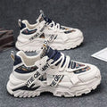Popular men's shoes winter2025new arrival mesh sneakers youth trendy brand easiest for matchheight increasing dad trendy shoes
