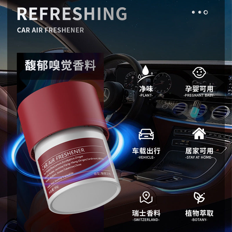 Influencer-approved car air freshener, premium car perfume ornament, new men's fragrance, long-lasting scent