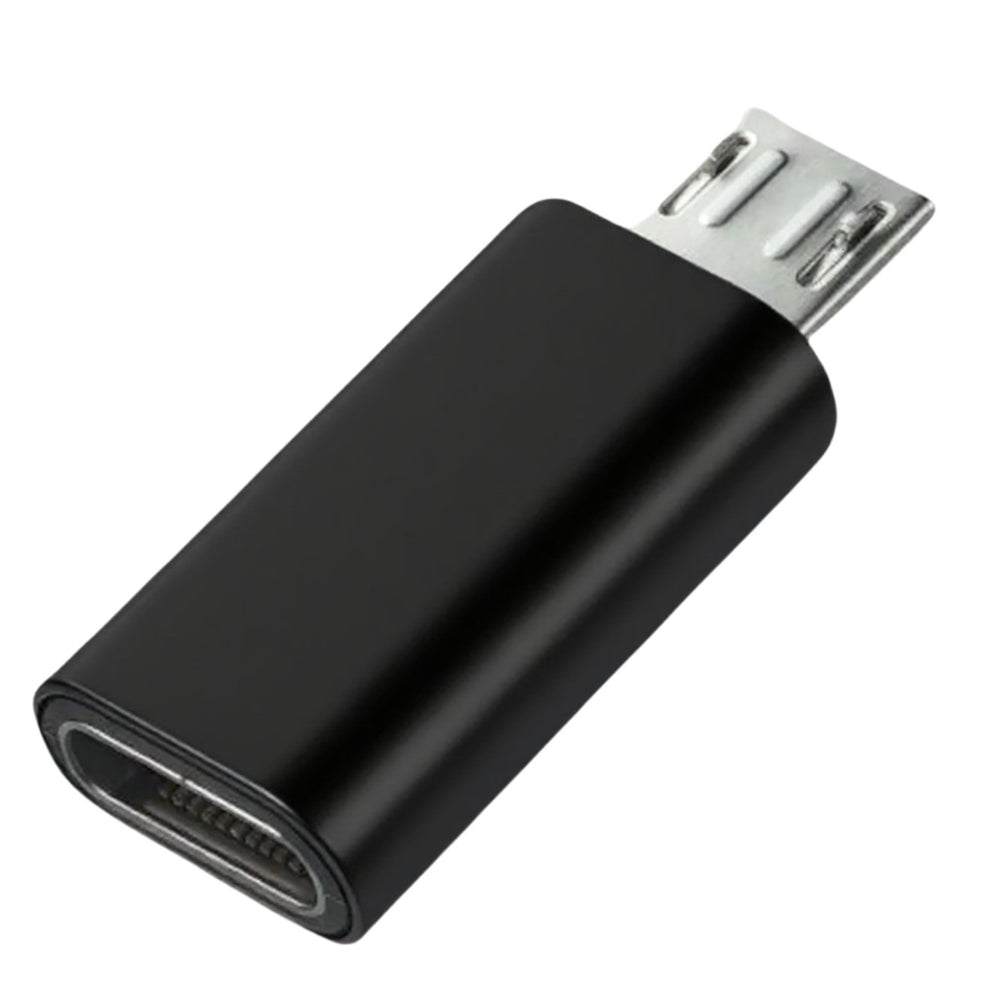 Type-c female to micro usb otg adapter for android v8 charging and data transfer - 5-pin converter (tpc)