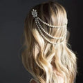 Wholesale hair clips: new european and american cross-border styles - pearl hair accessories, unique high-end jewelry, diamond-studded leaf hairpins, hair accessories for women