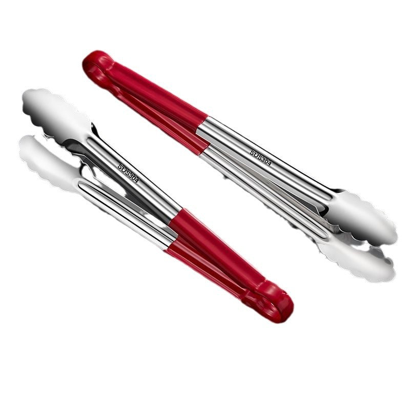 304 stainless steel kitchen food clip thickened barbecue fish clip steak clip restaurant commercial bread clip