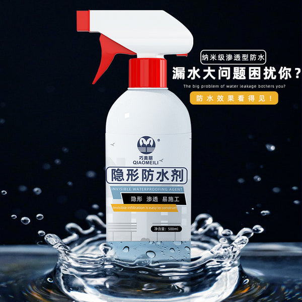 Nano waterproof agent waterproof glue bathroom waterproof nano waterproof coating exterior wall roof leak repair permeable type