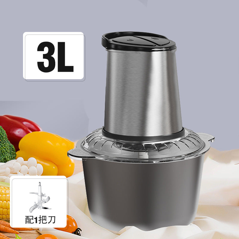 meat grinder small fully automatic meat grinder for home electric food supplement meat grinder multifunctional mixer cooking machine