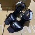 Za's 2025 new women's shoes: low-heel elegant socialite heels, stiletto high heels, peep-toe open back strappy pumps