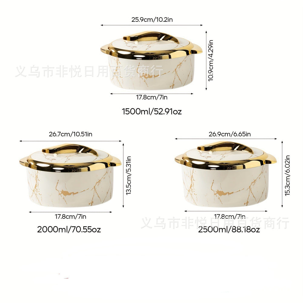 3pcsfoofwarmer cross-border hot sale factory direct sales insulated lunch box fresh-keeping box canada and the united states on sale