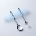 Blue cow spork
