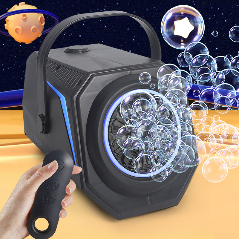 new arrival stage bubble machine fully automatic electric large capacity party party wedding bubble blowing machine toy