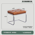 Living room american bench stool, medieval style, scandinavian stainless steel shoe changing stool, door seat, dining room chair
