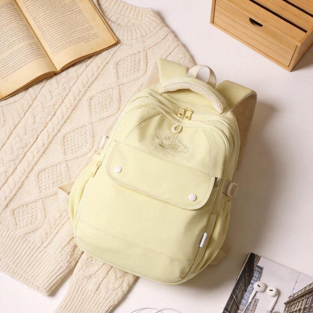 high-value elementary school, junior high school, and high school student backpacks for girls – large capacity, japanese-style, cute, minimalist double backpacks