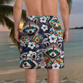 trending men's swim trunks, quick-dry swim shorts, casual athletic beach shorts, new european and american styles