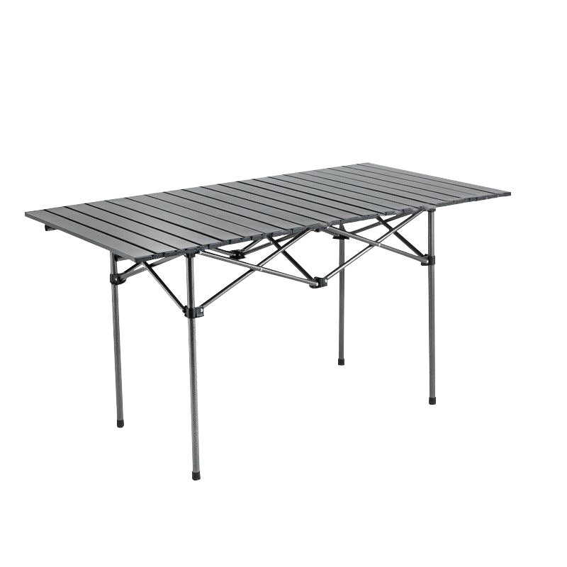 Outdoor foldable camping table and chair set - portable picnic roll-up table, chairs, coffee table - complete camping gear and supplies