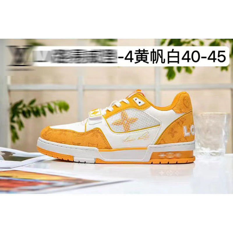 European market men's and women's bread shoes, height-increasing chunky sole dad shoes, fashionable and versatile sneakers, couple's skate shoes