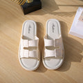 【dropshipping】women's flat slippers - summer outdoor fashion, trendy indoor anti-slip, wet-weather beach flip-flops