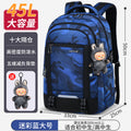 Large camouflage blue (send labubu)