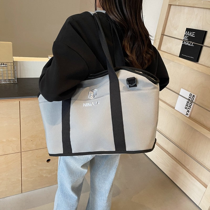 New fashionable and lightweight yoga fitness bag women's wet and dry separation swimming sports storage bag short-distance leisure travel bag