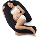 J-shaped split inner pillow - the ultimate pregnancy pillow for side sleepers