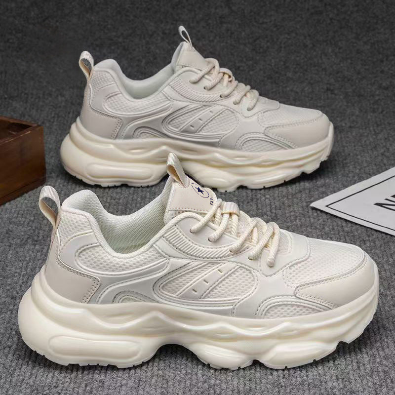 Men's summer 2026 new trendy brand high-end soft sole running casual versatile hong kong style student dad sneakers
