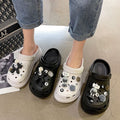 Women's clogs - trendy, cute, and versatile summer footwear: anti-slip, chunky platform, closed-toe design - perfect for beach, work, or everyday wear