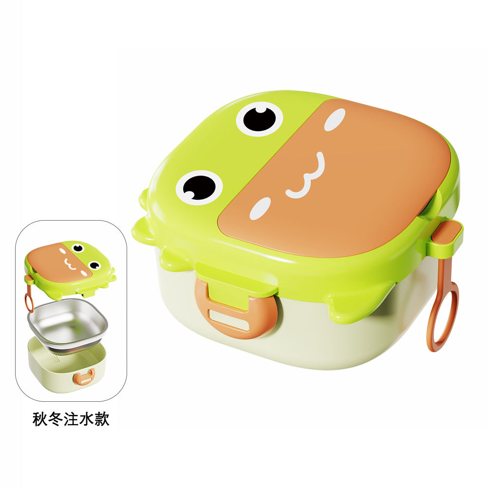 Custom stainless steel baby food bowl, baby feeding bowl, insulated water bowl, detachable tableware set - wholesale supply