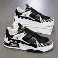 Trendy men's winter sneakers: versatile, sporty, casual, platform, unique design, thick sole, youth fashion