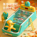 Ruijues cross-border new marble game machine shooting kids educational toys early education boys kids cool sound and light