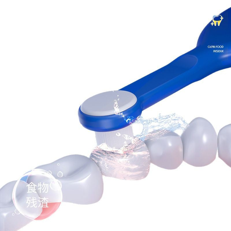 Children's 10,000 hair toothbrush Baby cartoon soft hair toothbrush Baby tooth protection toothbrush Small brush head toothbrush box