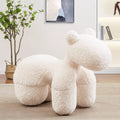 Cream white wool roll fabric