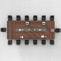 Saint li conference table long table casual long table conference room table and chair combination furniture large staff training table