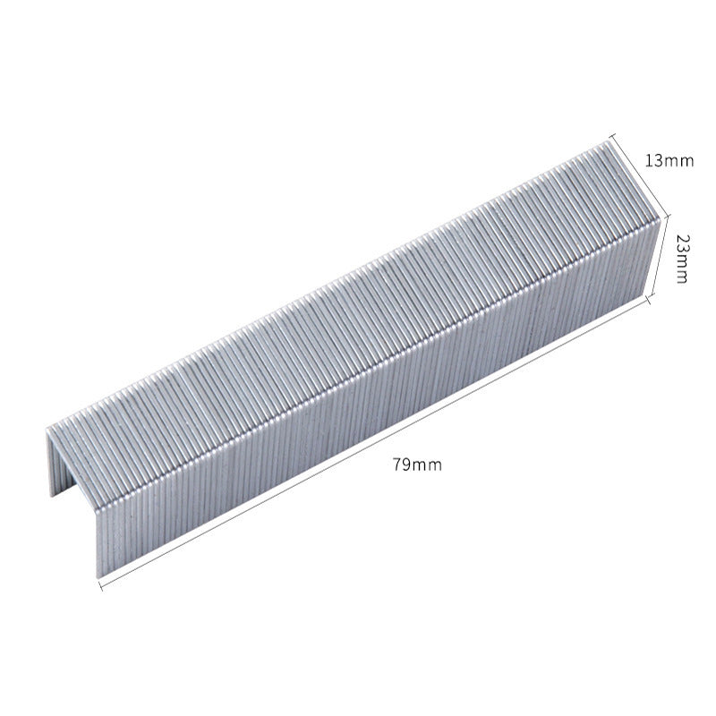 Deli Thick Layer Staples 0014 Office Financial Binding Staples, 1000 pieces/box for heavy staplers