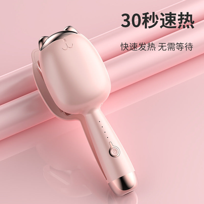 Cross-border cat paw 32mm cute fun egg roll stick mini Internet celebrity small curling iron girls dormitory lazy curling iron