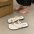 2024 new women's thong sandals - summer outdoor fashion, trendy flat casual flip-flops, beach slippers