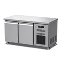 Hual refrigerator commercial refrigerator stainless steel kitchen restaurant fresh-keeping workstation european style freezing refrigeration workstation