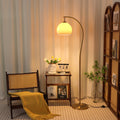 Floor lamp french medieval style living room bedroom classy sense accessible luxury sofa side ornaments italian normcore atmosphere table lamp