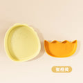 Dinosaur egg-shaped silicone plate set - baby & toddler food-grade silicone dishes