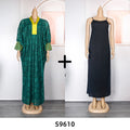 foreign trade african women's clothing plus sizeembroidered long skirt robe   lacedressin stock