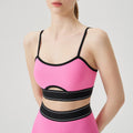 New arrival cross-border sports bra threaded yoga suit bra running fitness topsfashion suspender yoga suit