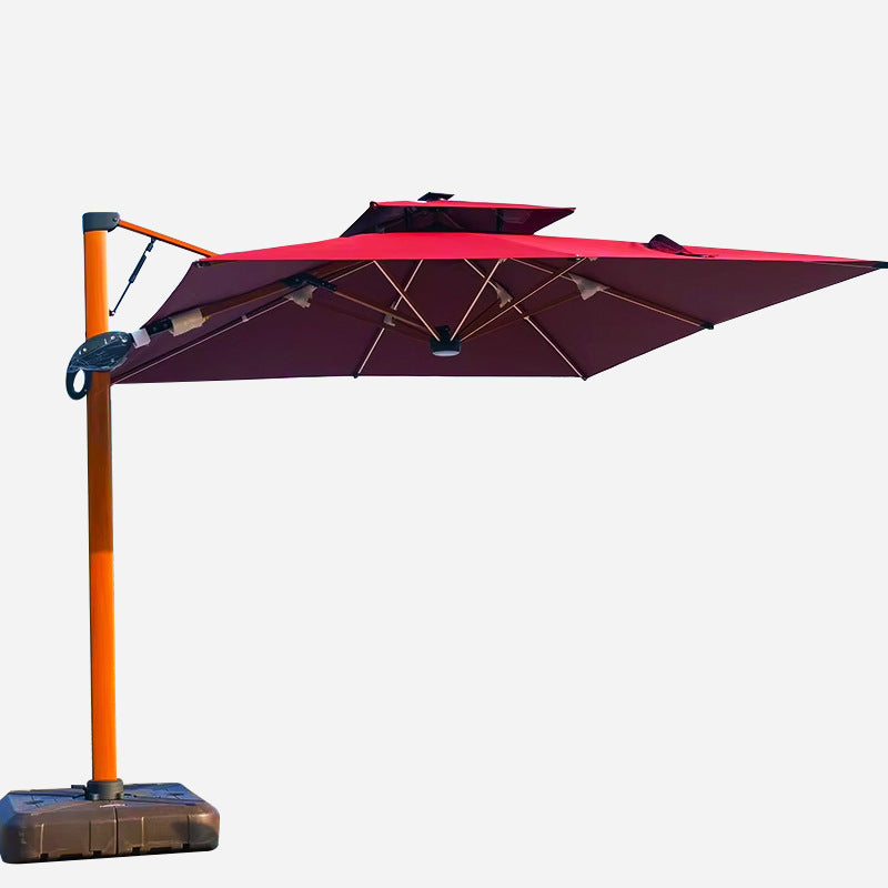 Export export model outdoor parasol side standing umbrella outdoor restaurant hotel cafe roman umbrella hydraulic parasol