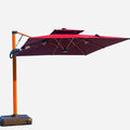 Export export model outdoor parasol side standing umbrella outdoor restaurant hotel cafe roman umbrella hydraulic parasol