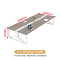 Saint-li conference table and chair set - long table office desk for business reception and negotiations, available in small and large sizes