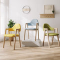 Scandinaviancasualnew arrivala-shaped chair backrest popular restaurant chair backrest makeup chair for home student writing chair