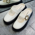 Women's slippers for outdoor wear 2025: fairy style, trendy and versatile, cloud-like comfort, thick sole, perfect for beach and seaside, flat sandals