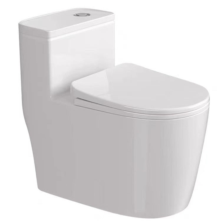 For home toilet deodorizing filter silent ceramic toilet siphon single hole sewage anti-splash water anti-freeze crack bathroom toilet